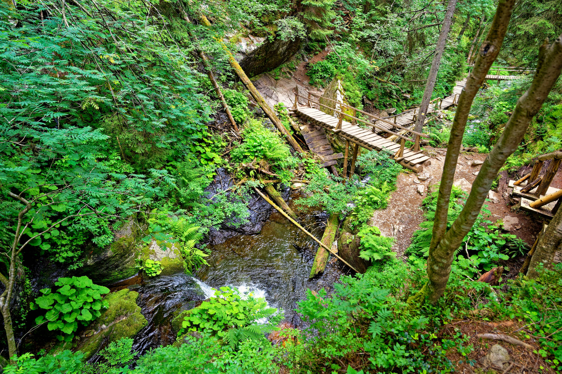 Vodopády Bílé Opavy  - 6 km, středně náročné, 3 hodiny